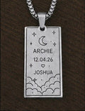 Silver Rectangle Pendant