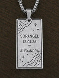 Silver Rectangle Pendant